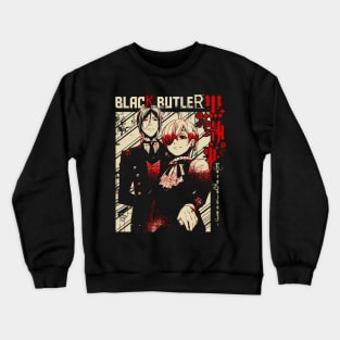 Sebastian michaelis || Ciel phantomhive ||Black butler Crewneck Sweatshirt